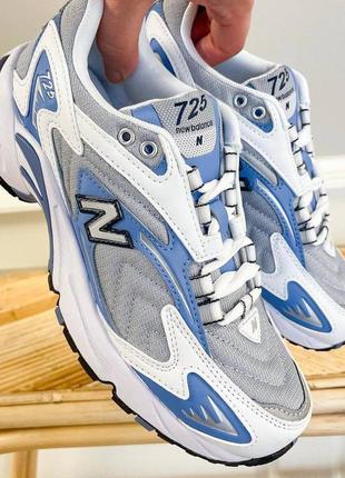 Женские кроссовки new balance 725 blue синие4 фото