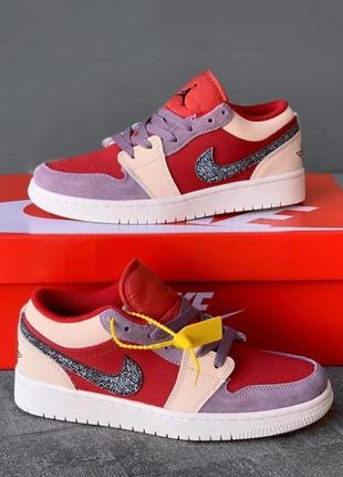 Кросівки nike jordan 1 low canyon rust