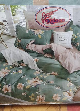 Натуральний постільний комплект/постіль сімейна 220*240