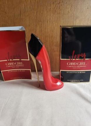 Женская парфюмированная вода carolina herrera very good girl 80 мл