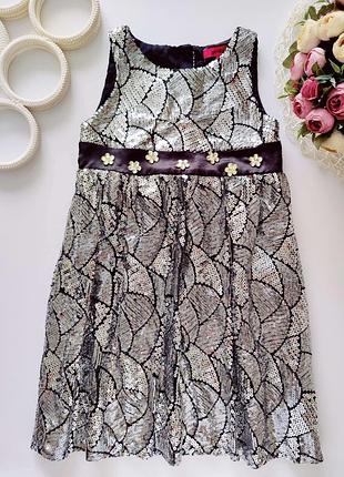 Блискуча сукня в паєтках артикул: 11268