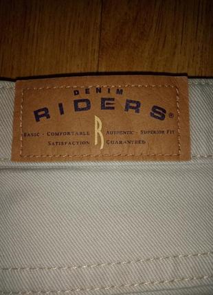 Мужские джинсы riders denim. новые.3 фото