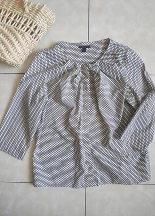 Блуза в горошок