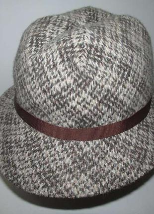 Капелюх kangol england, вовна+ангора, 55-56р. нова!
