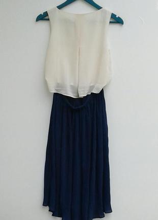 Шикарное платье с юбкой плиссе3 фото