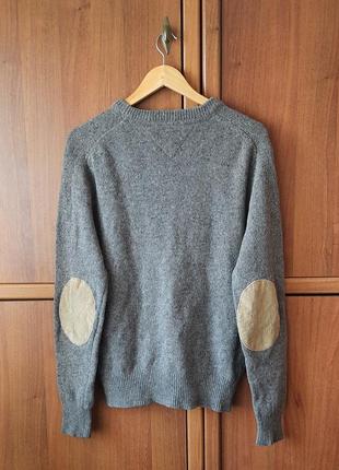 Чоловічий вовняний-шерстяний светр/пуловер tommy hilfiger3 фото