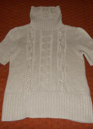 Стильний светр orsay з коротким рукавом1 фото