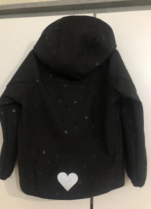Куртка soft shell софтшелл hm 116 см 5-6 років 2