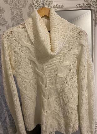 Свитер крупная вязка
