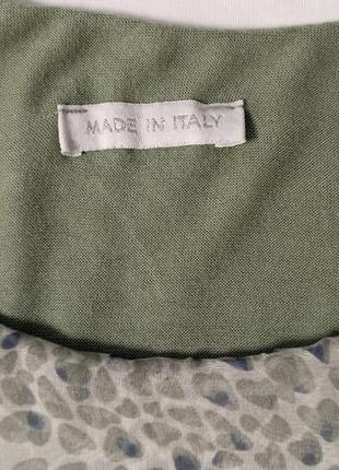 Блуза, туника шелк + вискоза, италия.4 фото