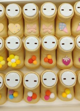 Дитячі шкарпетки з аксесуарами / дитячі нарядні шкарпетки