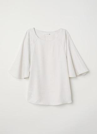 Атласна блуза реглан,сорочка,кофточка,anna glover x h&m2 фото