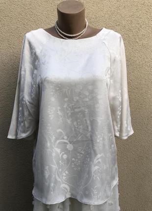 Атласна блуза реглан,сорочка,кофточка,anna glover x h&m6 фото