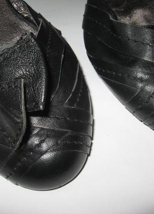 Фирменные кожаные босоножки туфли рр 40, стелька 25,5-26см3 фото