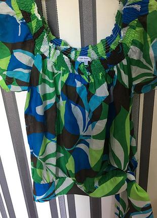 Яркая стильная  блузка zara оригинал !!!