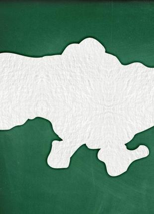 Чипборд "глобус украины"