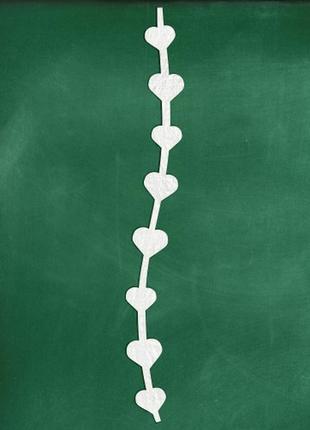 Чипборд "сердца на ниточке"