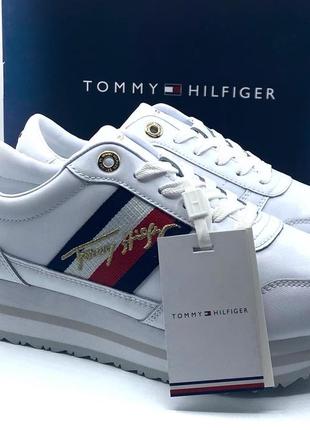 Оригинальные женские кроссовки tommy hilfiger2 фото