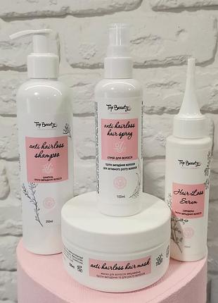 💞безсульфатний набір проти випадіння та для вирощування волосся! 💞