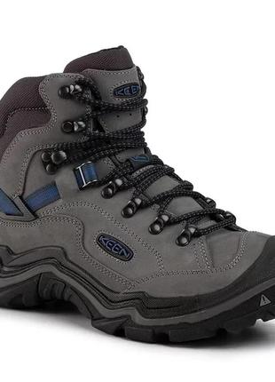 Трекінгові, тактичні черевики keen galleo mid wp 1020154 magnet/blue opal1 фото