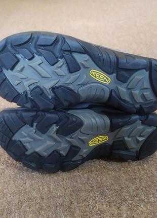 Трекінгові, тактичні черевики keen galleo mid wp 1020154 magnet/blue opal8 фото