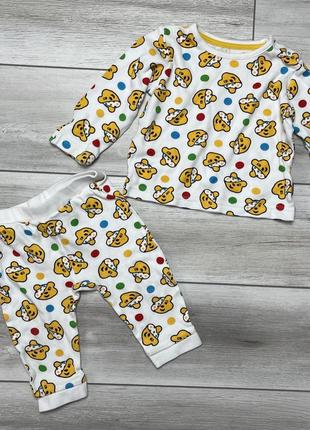 Набор комплект пижама на малыша george