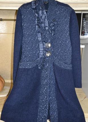 Женское валяное пальто "искушение"