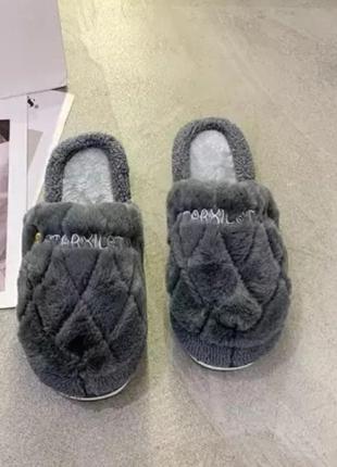 Стильные, мягкие, пушистые женские тапочки 😍💕🎁