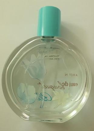 Туалетна вода avon eau de bouequet bleu 50 мл6 фото