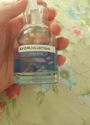 Туалетна вода avon collections violeta раритет 50 мл