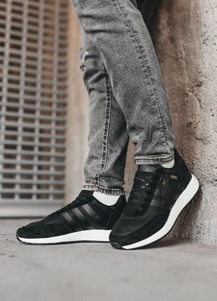 Кросівки adidas iniki black/white кроссовки