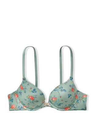 Victoria ́s victorias secret віктория сикрет бюст бра smooth picot trim push-up bra2 фото