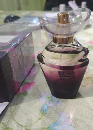 Парфумированая вода/духи avon rare flowers night orchid 50 мл5 фото