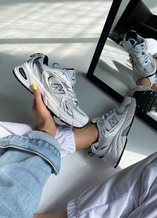 Кросівки new balance 530 white silver