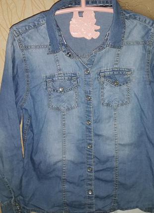 Джинсоыая сорочка 9 років
