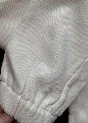 Спортивные штаны gucci молочного цвета с микки в наличии4 фото