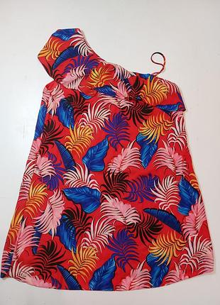 Фирменное яркое платье