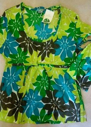 Хлопковая блуза boden