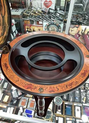 Глобус бар настільний, діаметр 33 см, висота 60 см