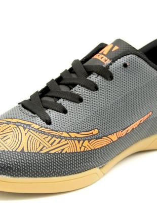 Бампы для мальчика walked серо-оранжевый (260 grey-orange (36 (23,5 см)) 42 (27,5 см)