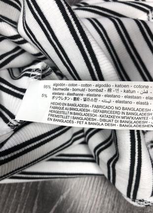 Базовое трикотажное боди в рубчик от zara майка зара боді в рубчик з вирізом