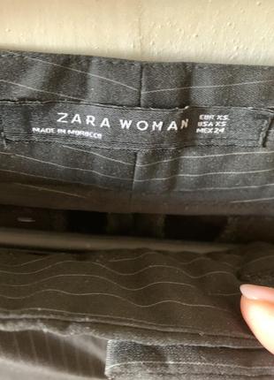 Брюки от zara весенние полоска4 фото