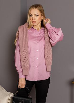 Хлопкова класична сорочка