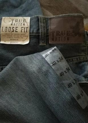 Мужские 👖 джинсы true natuon loose fit 40/344 фото