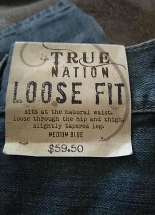 Мужские 👖 джинсы true natuon loose fit 40/345 фото