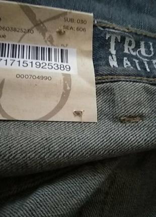 Мужские 👖 джинсы true natuon loose fit 40/346 фото