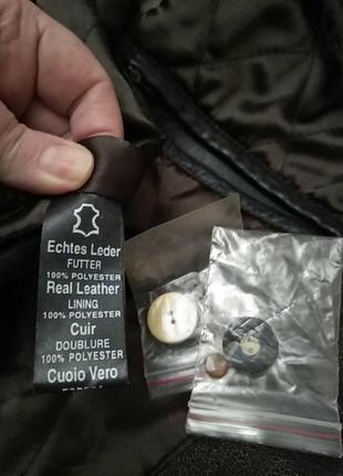 Кожаный жилет boncetti/firenze германия r-62