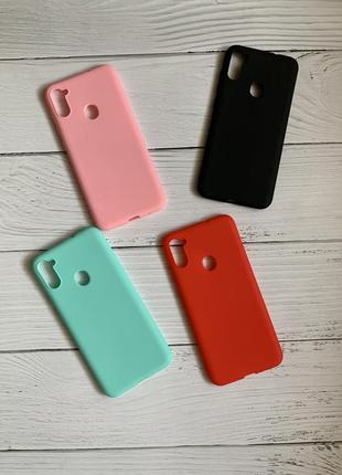 Силіконовий чохол для samsung a11