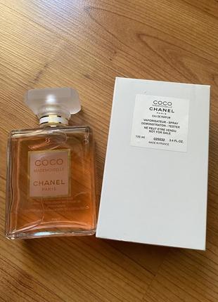 Chanel coco mademoiselle (тестер) 100 ml.1 фото