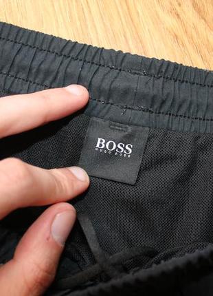 Пляжні плавальні шорти hugo boss seabream swim shorts black3 фото